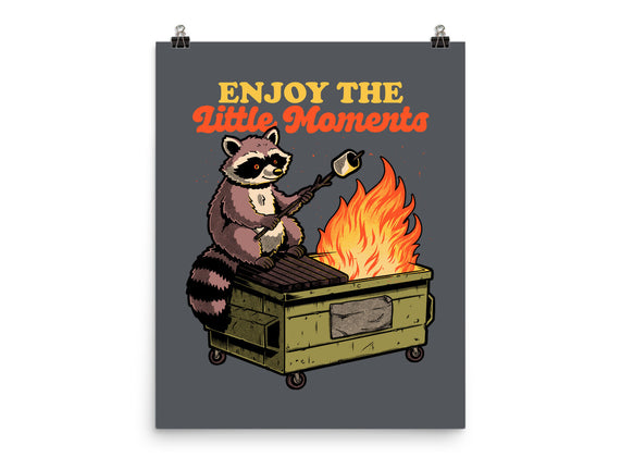 Raccoon Dumpster Fire