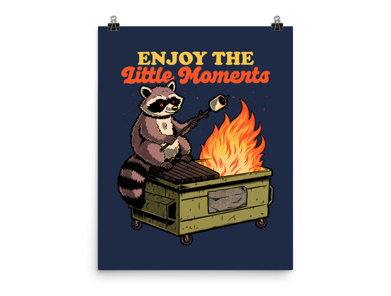 Raccoon Dumpster Fire