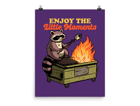 Raccoon Dumpster Fire