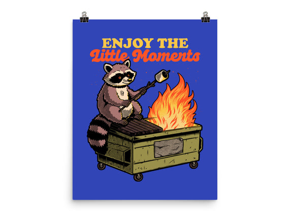 Raccoon Dumpster Fire