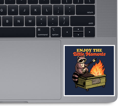Raccoon Dumpster Fire