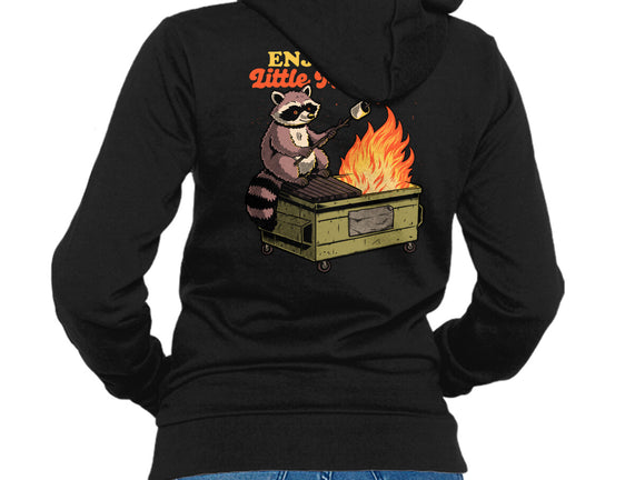 Raccoon Dumpster Fire