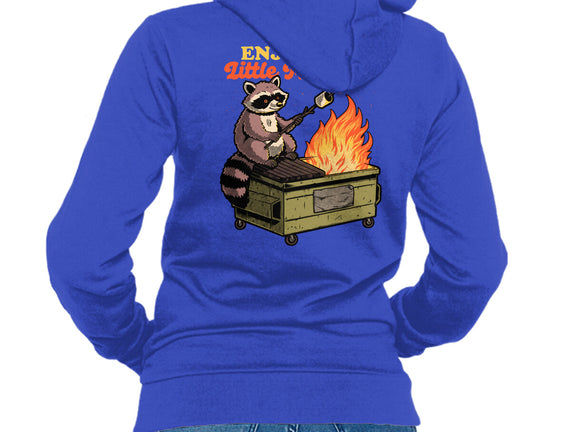 Raccoon Dumpster Fire