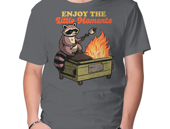 Raccoon Dumpster Fire