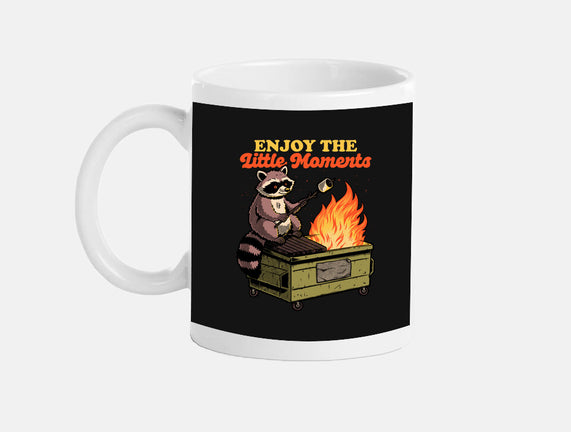 Raccoon Dumpster Fire