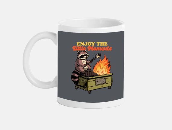 Raccoon Dumpster Fire