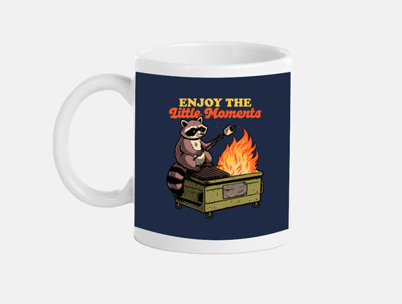 Raccoon Dumpster Fire