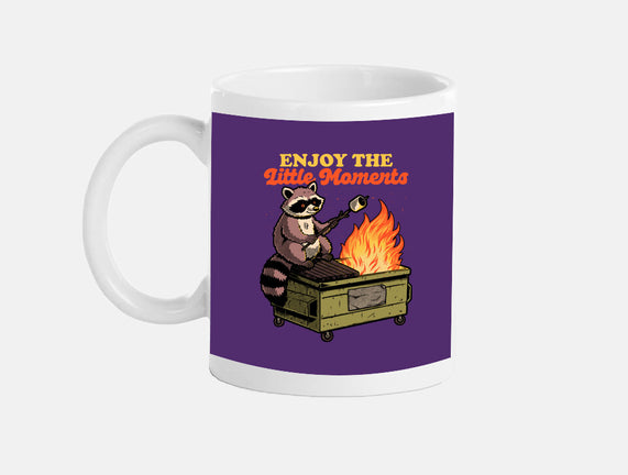 Raccoon Dumpster Fire