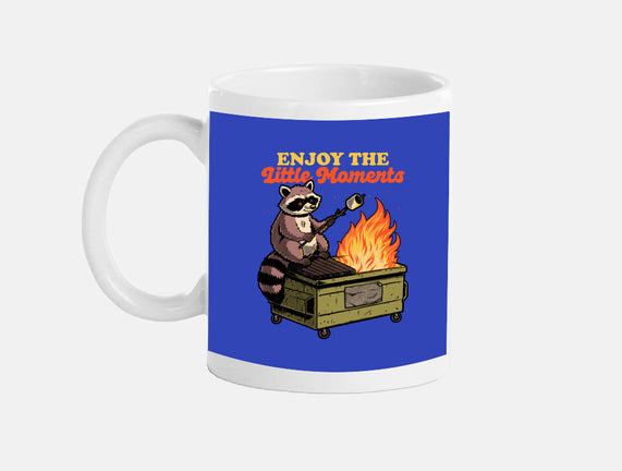 Raccoon Dumpster Fire