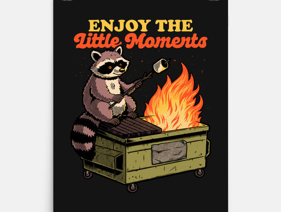 Raccoon Dumpster Fire