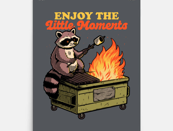 Raccoon Dumpster Fire