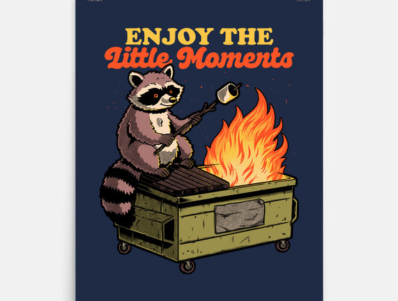 Raccoon Dumpster Fire