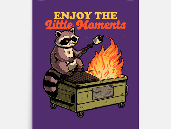 Raccoon Dumpster Fire