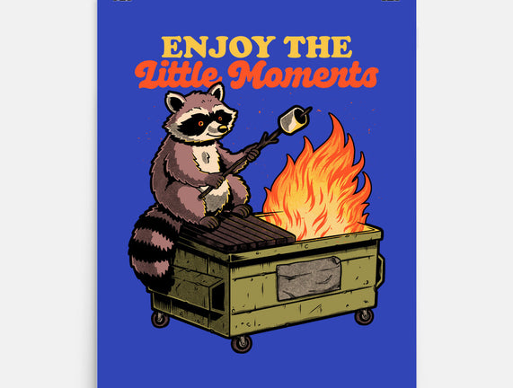 Raccoon Dumpster Fire