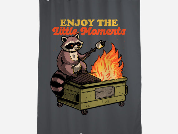 Raccoon Dumpster Fire