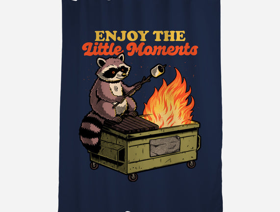 Raccoon Dumpster Fire