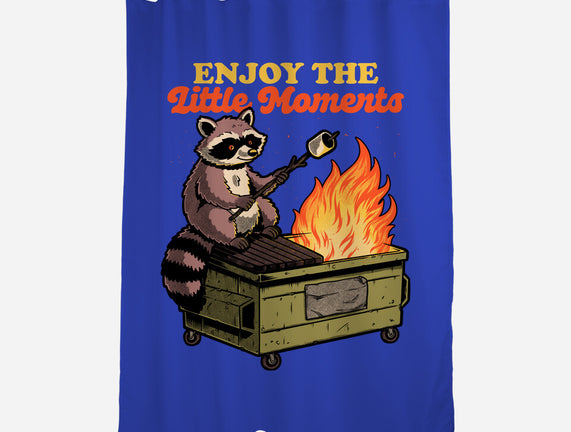 Raccoon Dumpster Fire