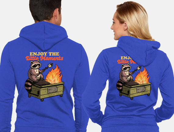 Raccoon Dumpster Fire