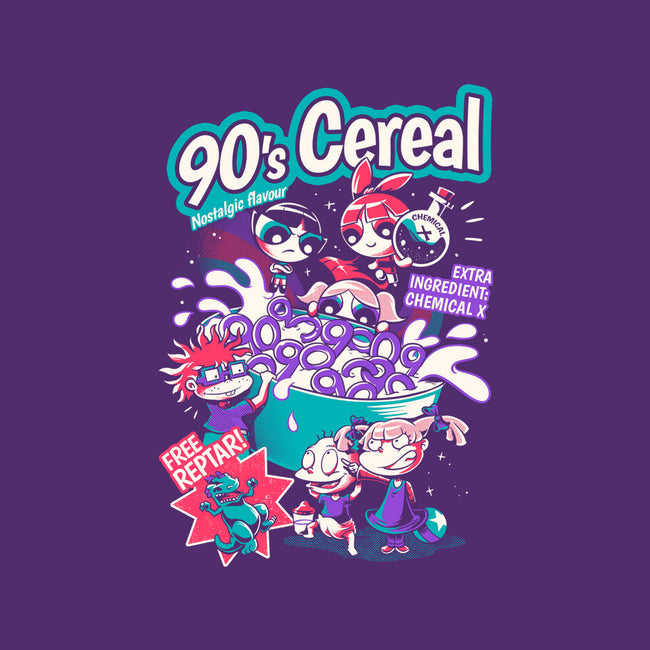 90s Cereal-Unisex-Kitchen-Apron-yumie