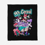 90s Cereal-None-Fleece-Blanket-yumie