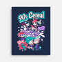 90s Cereal-None-Stretched-Canvas-yumie