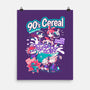 90s Cereal-None-Matte-Poster-yumie