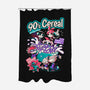 90s Cereal-None-Polyester-Shower Curtain-yumie