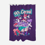 90s Cereal-None-Polyester-Shower Curtain-yumie