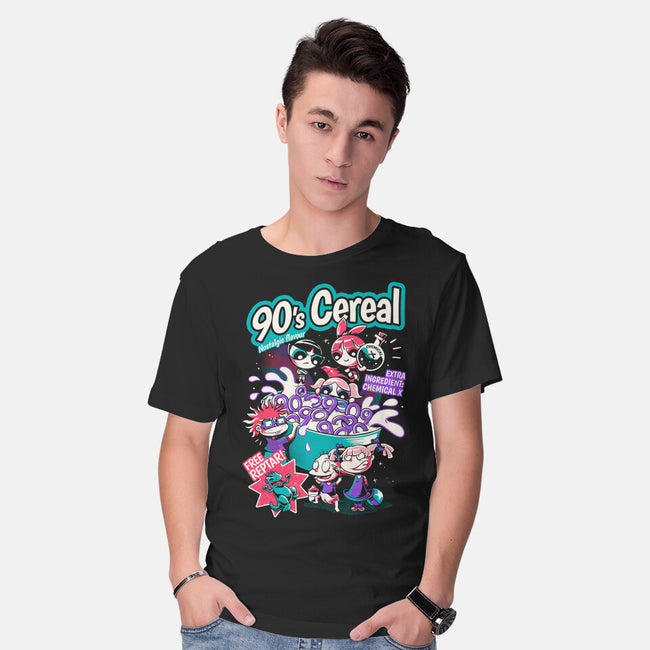 90s Cereal-Mens-Basic-Tee-yumie