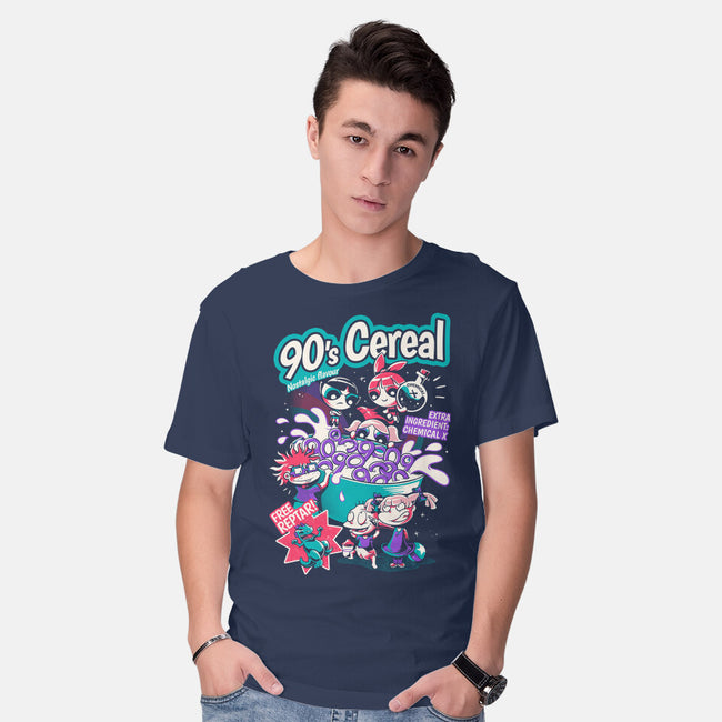 90s Cereal-Mens-Basic-Tee-yumie