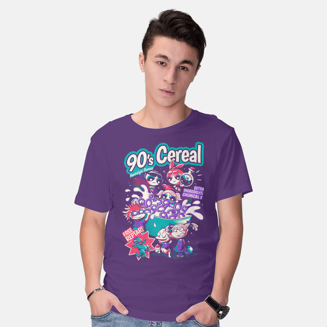 90s Cereal-Mens-Basic-Tee-yumie