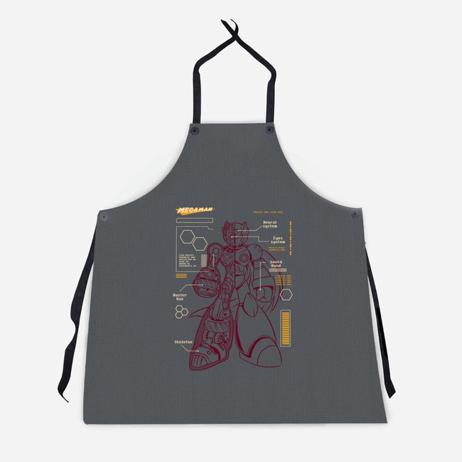 Zero Man-Unisex-Kitchen-Apron-yumie