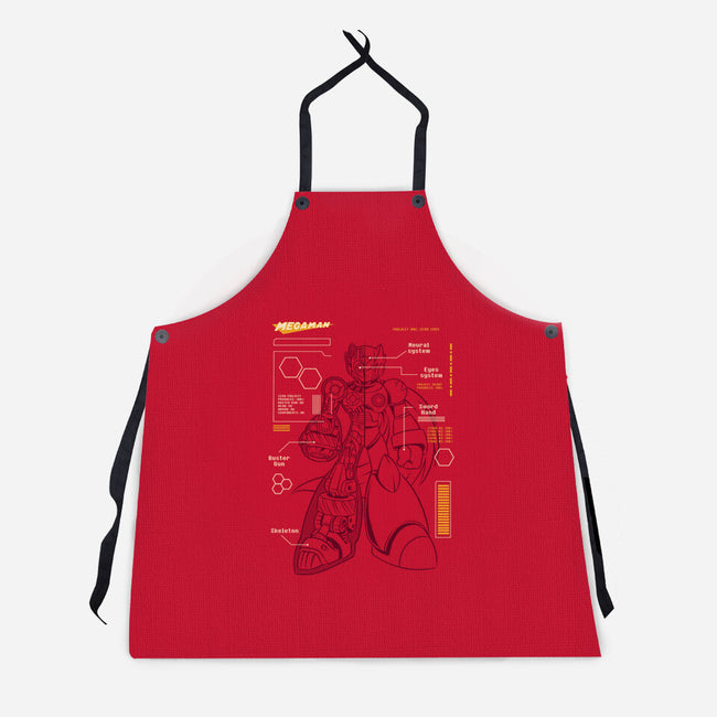 Zero Man-Unisex-Kitchen-Apron-yumie