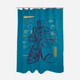 Zero Man-None-Polyester-Shower Curtain-yumie