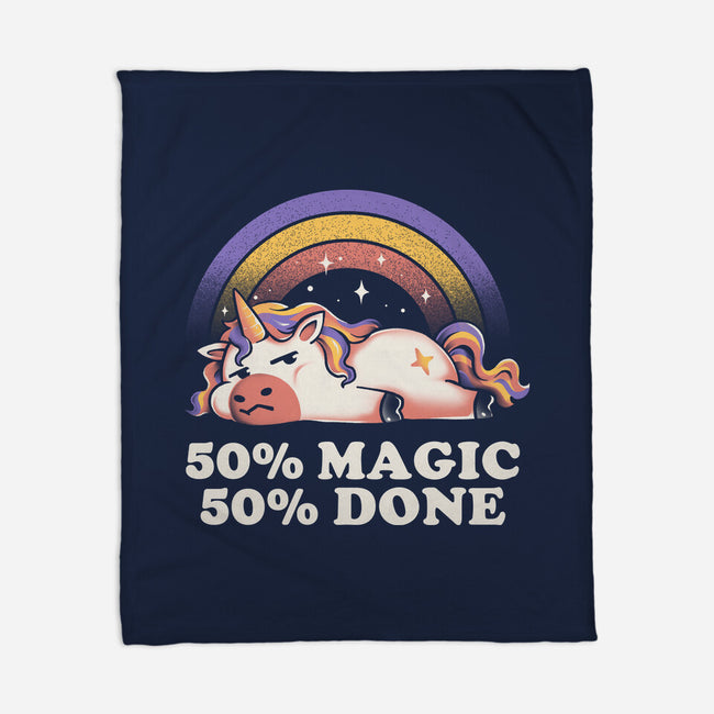 Magic And Done-None-Fleece-Blanket-eduely