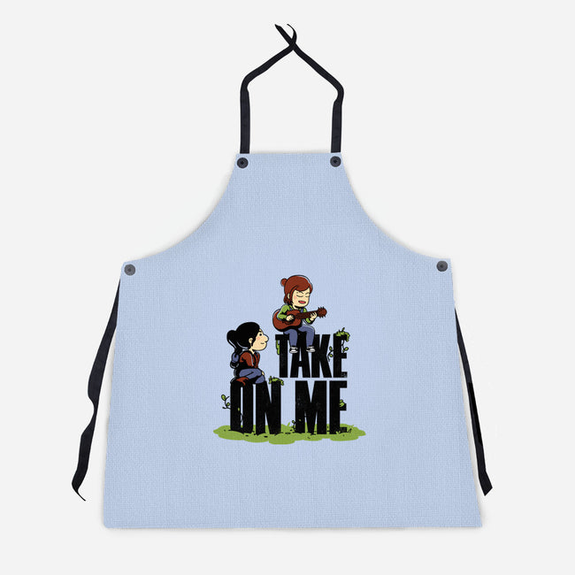 Take On Me-Unisex-Kitchen-Apron-estudiofitas