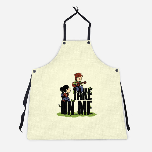 Take On Me-Unisex-Kitchen-Apron-estudiofitas