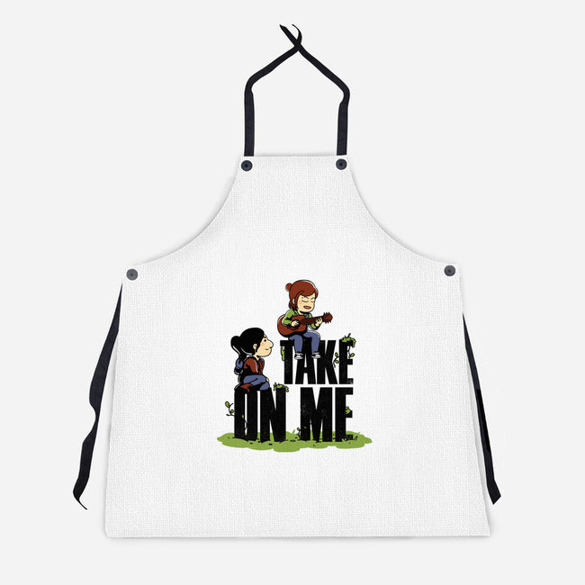 Take On Me-Unisex-Kitchen-Apron-estudiofitas