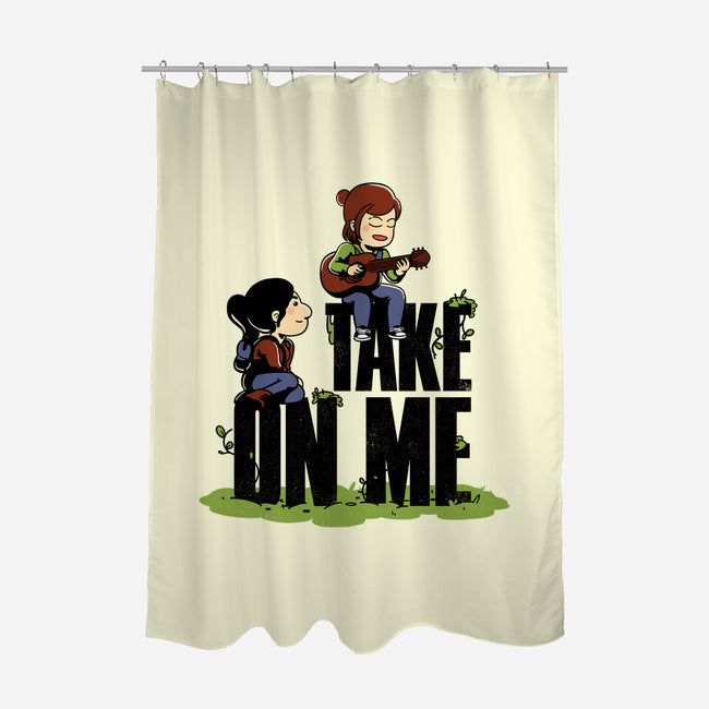 Take On Me-None-Polyester-Shower Curtain-estudiofitas