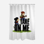 Take On Me-None-Polyester-Shower Curtain-estudiofitas
