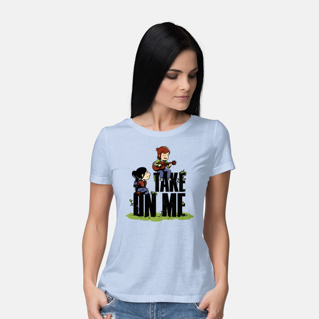 Take On Me-Womens-Basic-Tee-estudiofitas