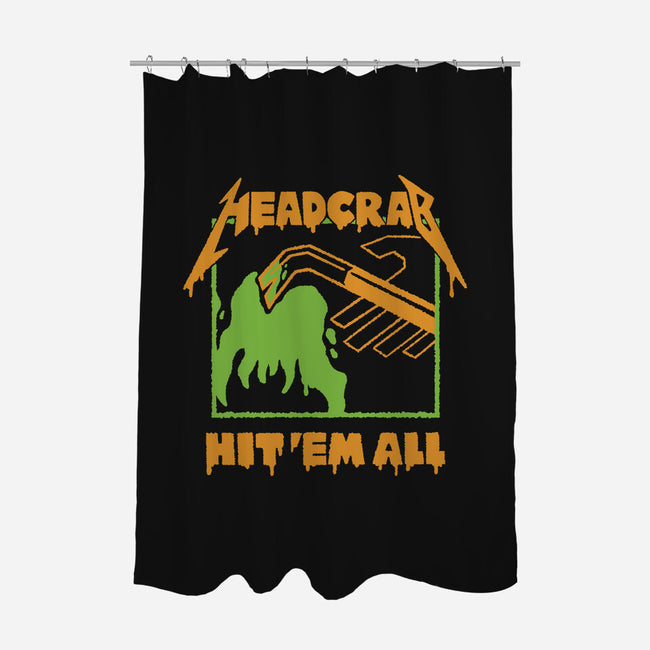 Hit Em All-None-Polyester-Shower Curtain-Henrique Torres
