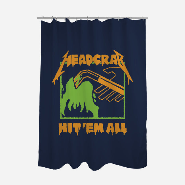 Hit Em All-None-Polyester-Shower Curtain-Henrique Torres