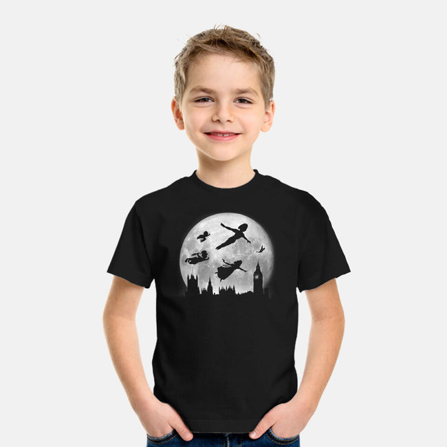 Full Moon Over London-Youth-Basic-Tee-DrMonekers