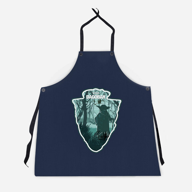 Visit Dagobah-Unisex-Kitchen-Apron-palmstreet