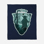 Visit Dagobah-None-Fleece-Blanket-palmstreet