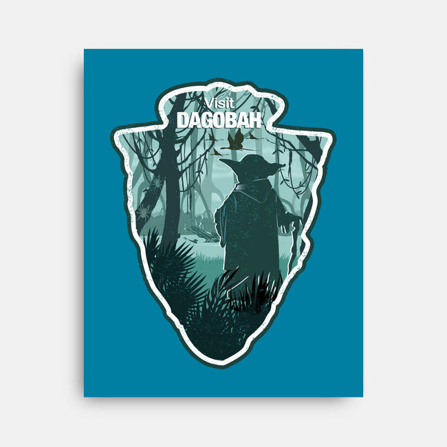 Visit Dagobah-None-Stretched-Canvas-palmstreet