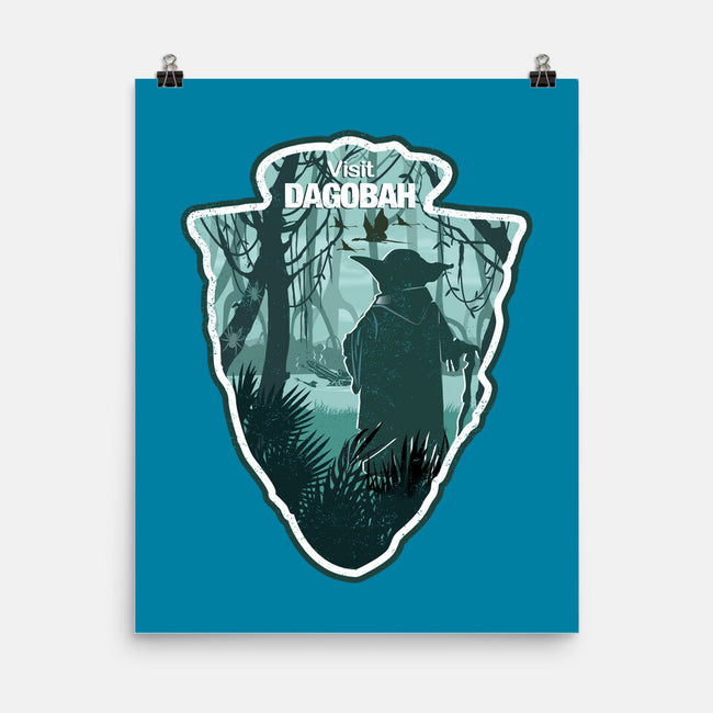 Visit Dagobah-None-Matte-Poster-palmstreet