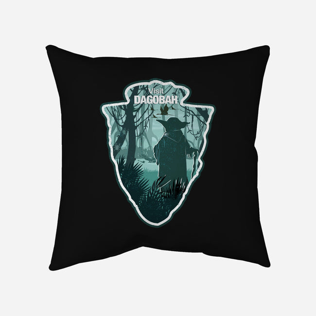 Visit Dagobah-None-Removable Cover w Insert-Throw Pillow-palmstreet