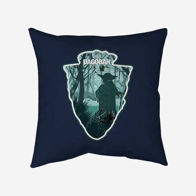 Visit Dagobah-None-Removable Cover w Insert-Throw Pillow-palmstreet